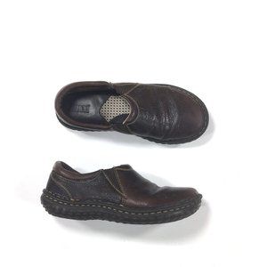 Born Glen Slip On Shoes Womens Size 7.5 Brown Leather W6542